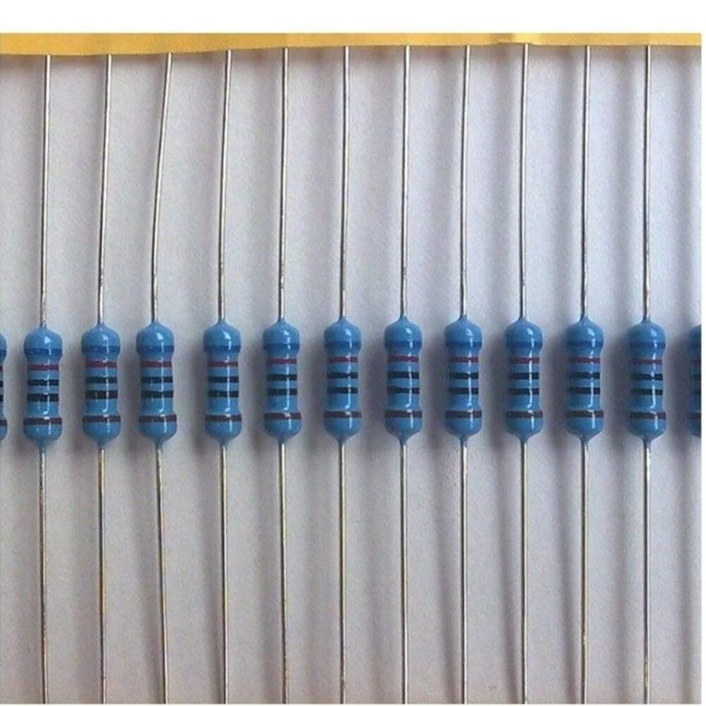 100pcs 470 ohm 1/4W 470R Metal Film Resistor 470ohm 0.25W 1% ROHS